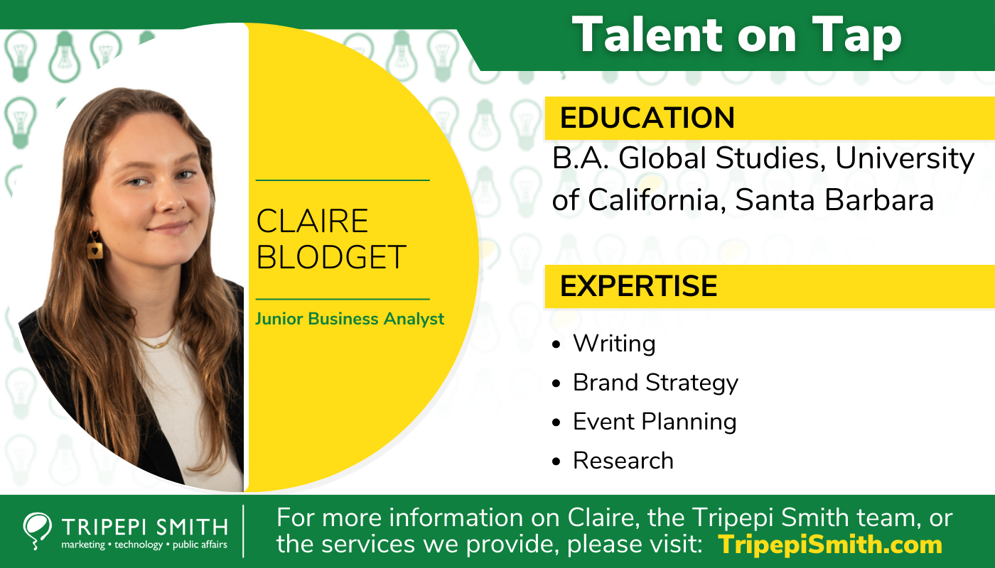 Claire Blodget Talent on Tap
