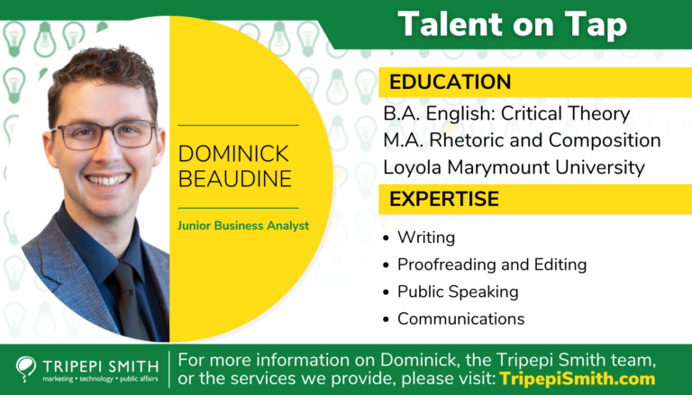 Dominick Beaudine Talent on Tap