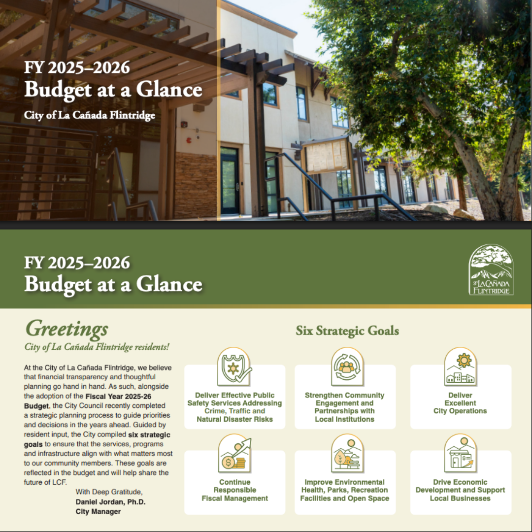 LCF Budget at a Glance