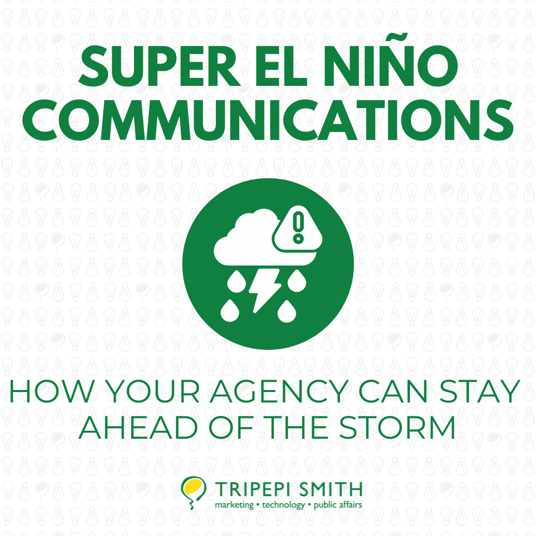 Super El Niño communications graphic
