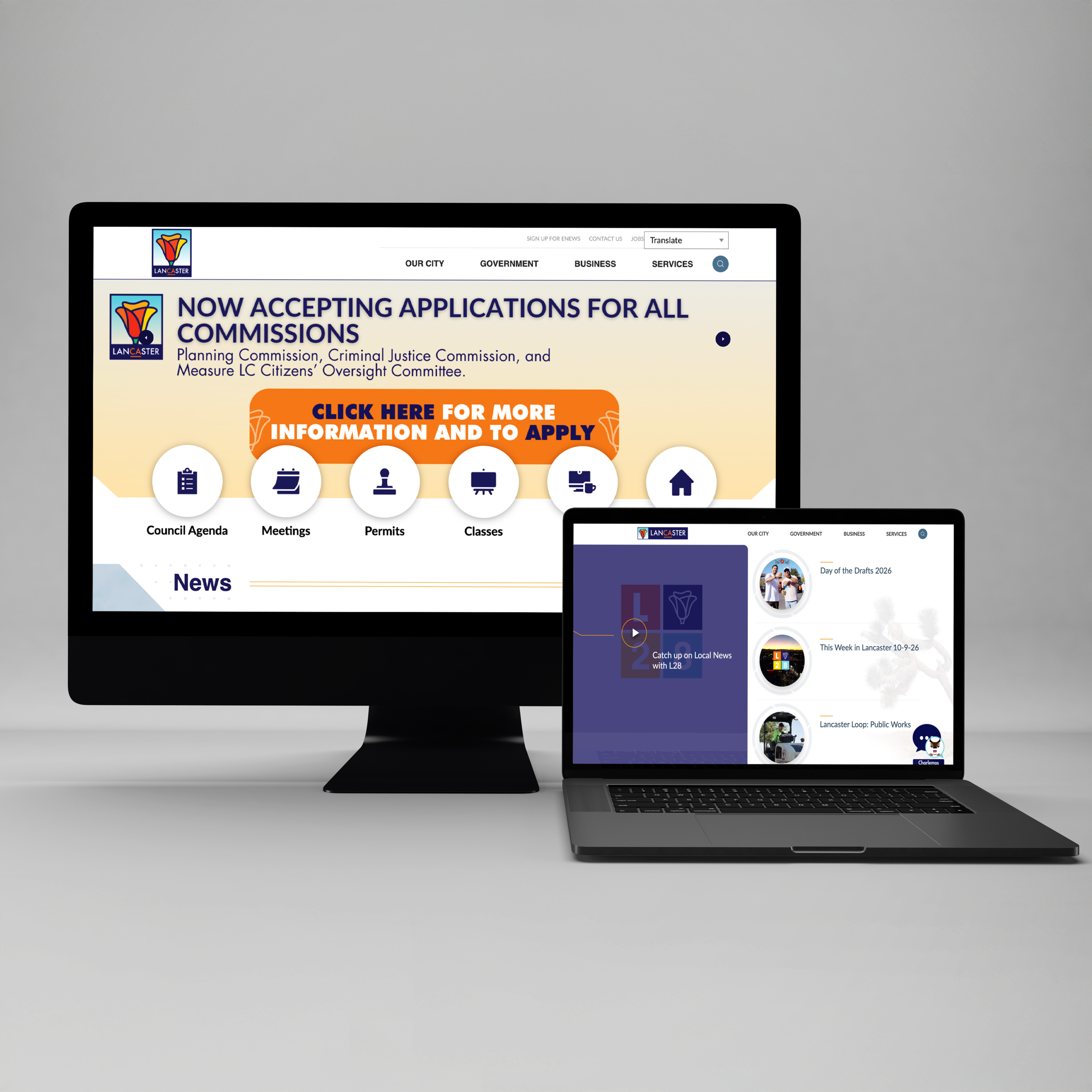 City of Lancaster Webmaster Services